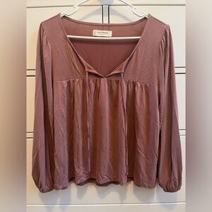 Lucky Brand Women's Mauve Top